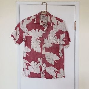 Vintage 1980s Cooke Street Honolulu Hawaiian Shirt Size S